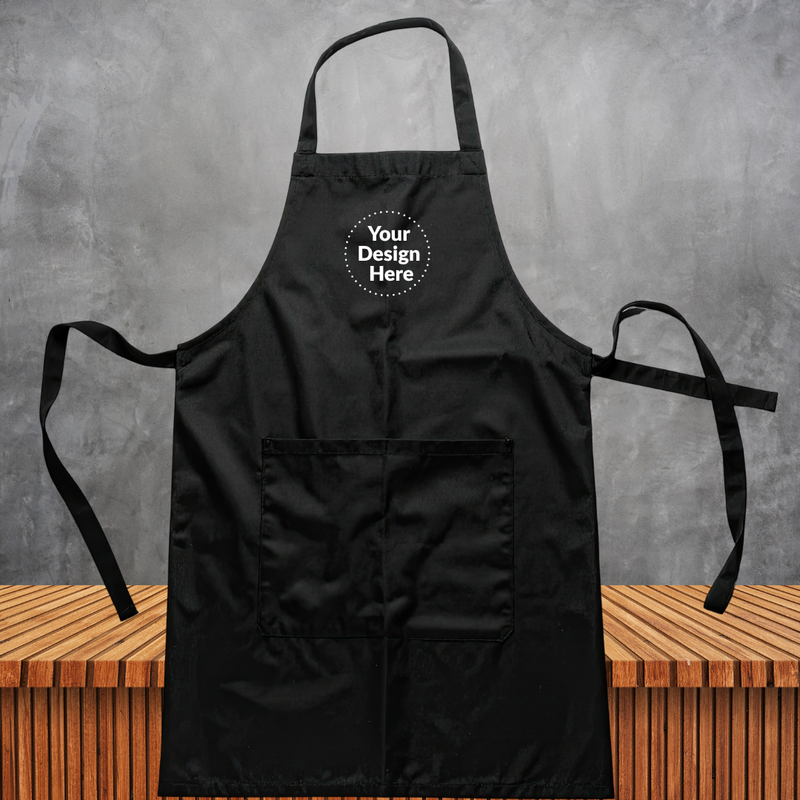 Custom Adult Apron | 2 Pockets | Add Your Logo or Design