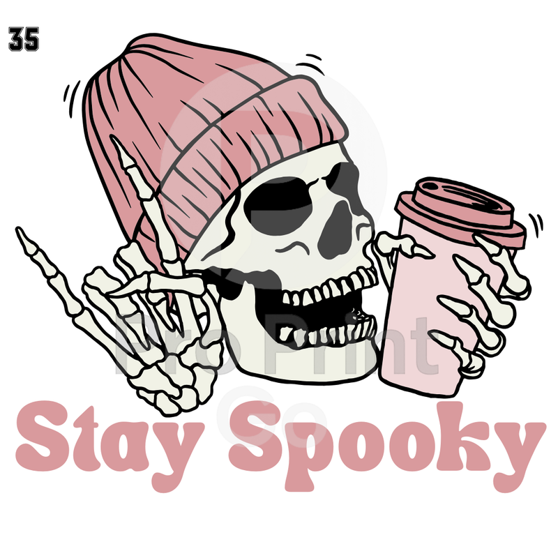 Halloween Ready-to-Press DTF Transfers | Stay Spooky