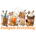 Thanksgiving Ready-to-Press DTF Transfer | Pumpkin Everything