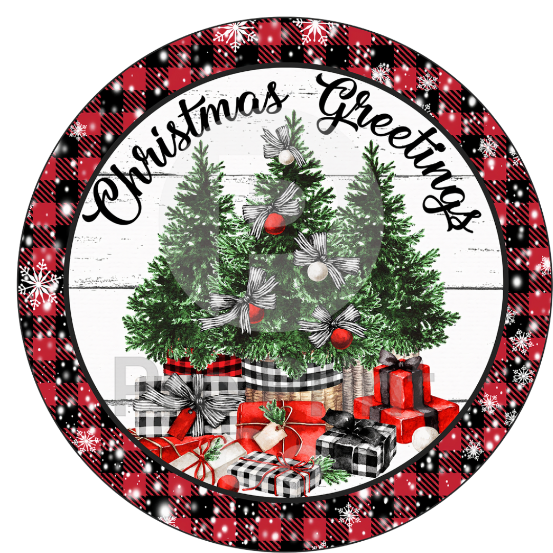 Christmas Ready-to-Press DTF Transfer | Christmas Greetings