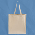 Blank Gusseted Canvas Tote Bag