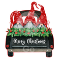 Christmas Ready-to-Press DTF Transfer | Merry Christmas Gnome Ride