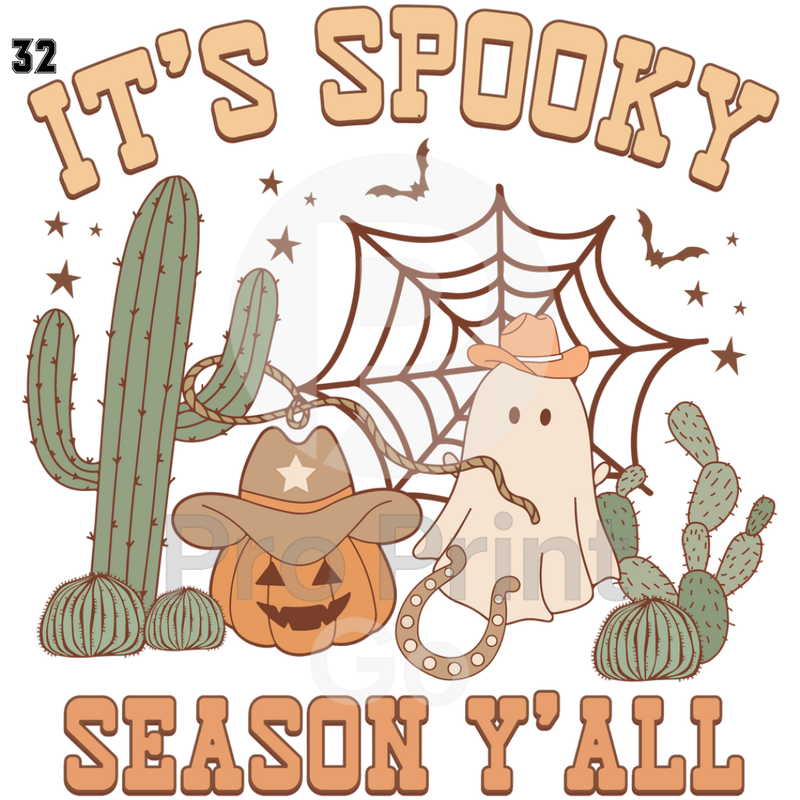 Halloween Ready-to-Press DTF Transfers | It's Spooky Season Y'all
