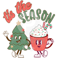 Christmas Ready-to-Press DTF Transfer | Tis The Season