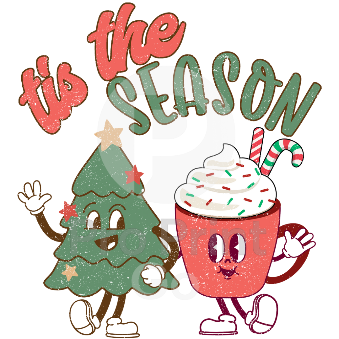 Christmas Ready-to-Press DTF Transfer | Tis The Season