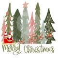 Christmas Ready-to-Press DTF Transfer | Merry Christmas Sleigh