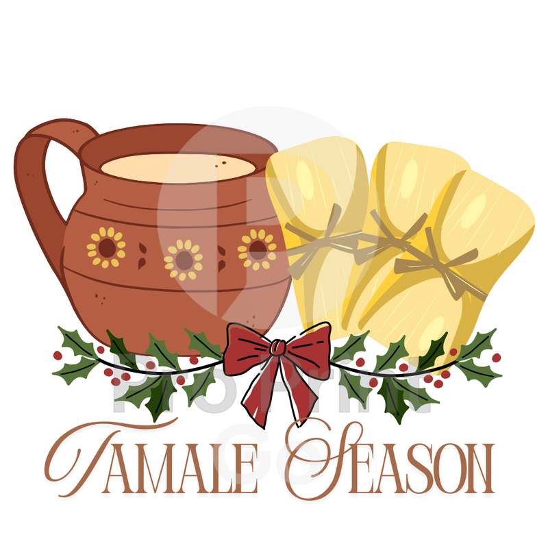 Christmas Ready-to-Press DTF Transfer | Tamale Season
