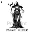 Halloween Ready-to-Press DTF Transfers | Bruja Vibes