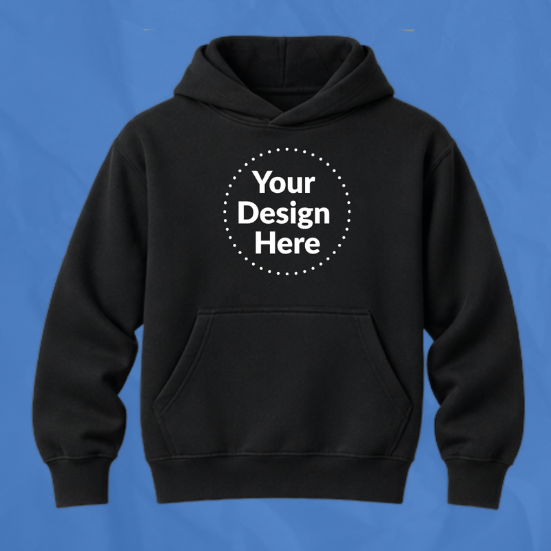 Premium 9 oz unisex hoodie blank garment reference