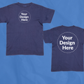 Custom Youth T-Shirt | 2 Logos