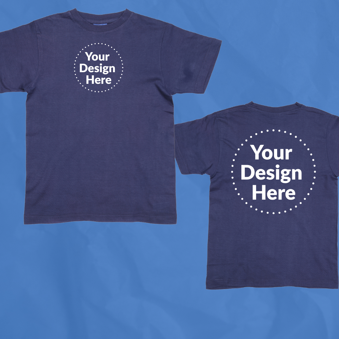 Custom Youth T-Shirt | 2 Logos